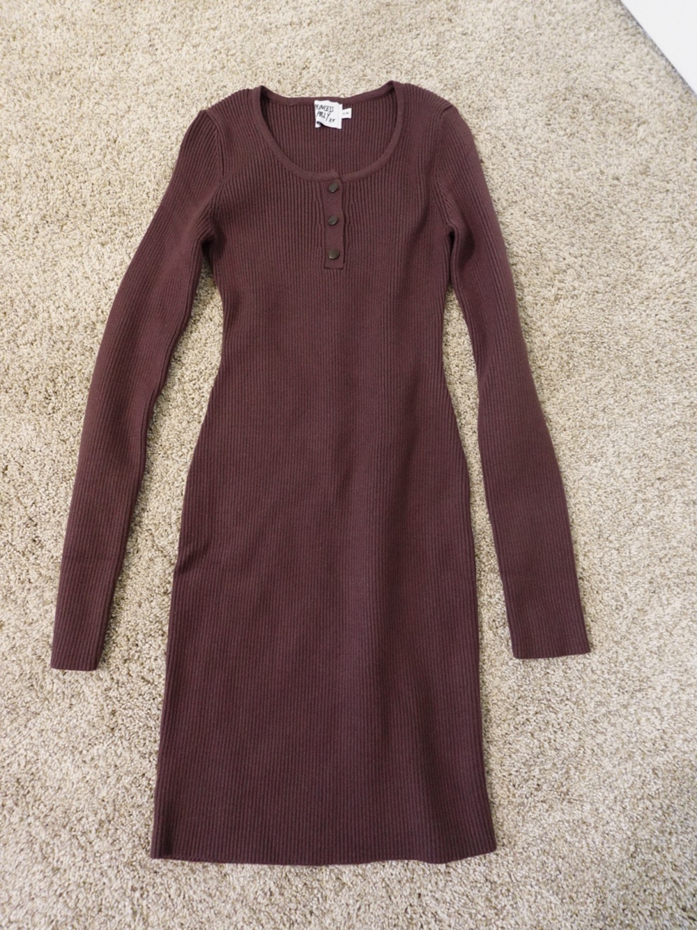 Princess Polly women’s Ribbed Turtleneck Sweater dress